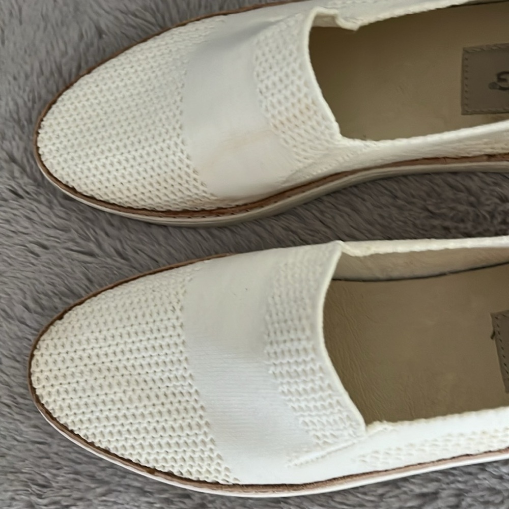 UGG Women’s Cream Knit Slip-On Sneakers - Picture 4 of 11